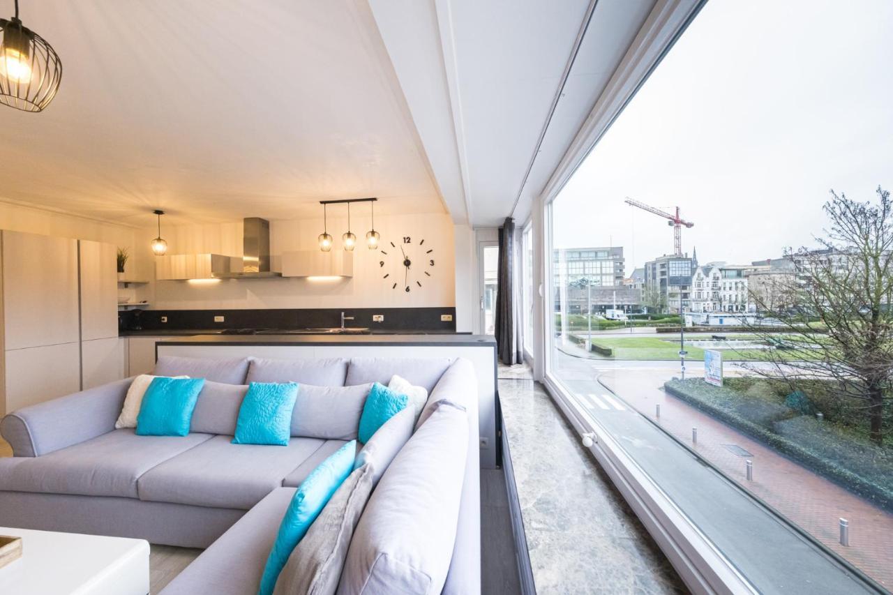 Ostend Center Parkview Apartment Free Parking المظهر الخارجي الصورة